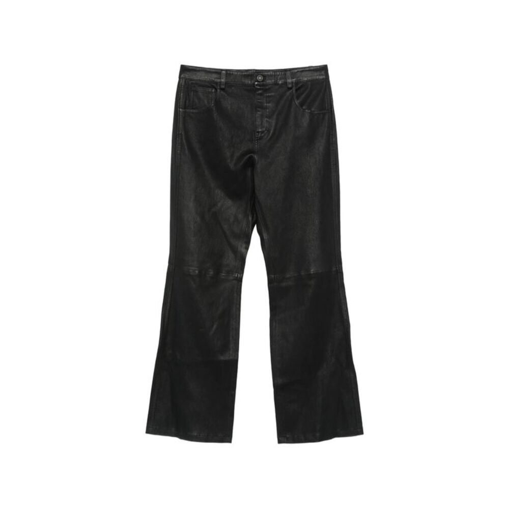 Amiri Black Trousers - Wide-Leg Trousers Men Men